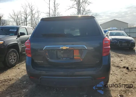 2017 Chevrolet Equinox Lt из США, поврежденный, VIN 2GNALCEK3H1615687